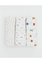 
                        
                          Load image into Gallery viewer, NotTooBig Bamboo Swaddle Monster - 3 Pack
                        
                      