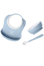 
                        
                          Load image into Gallery viewer, Babybjörn Baby Feeding Set, 3 Pcs - Powder Blue
                        
                      