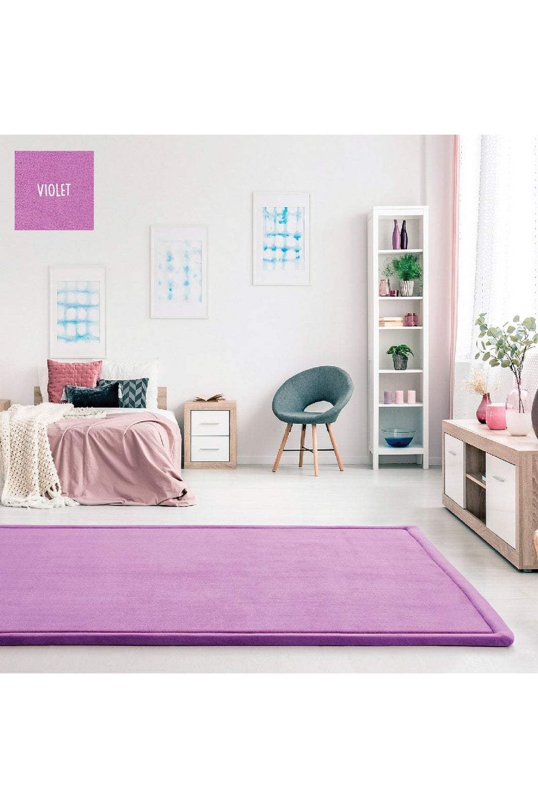 Momomi Mat Violet - Online Exclusive