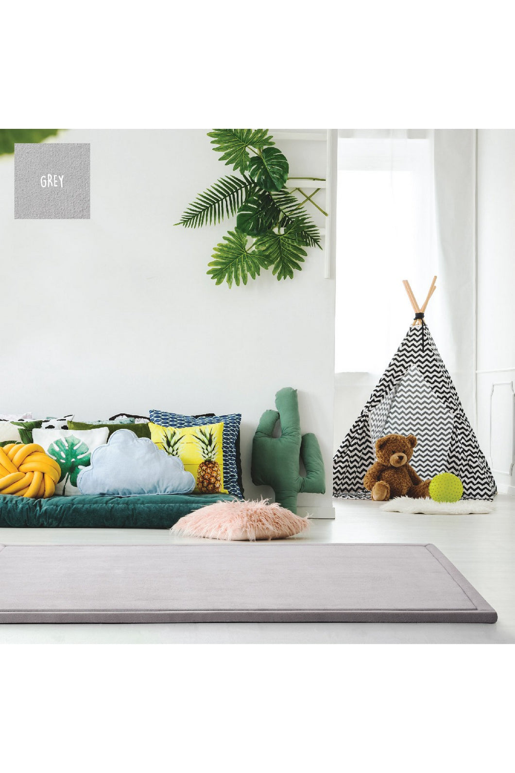 Momomi Mat Grey - Online Exclusive