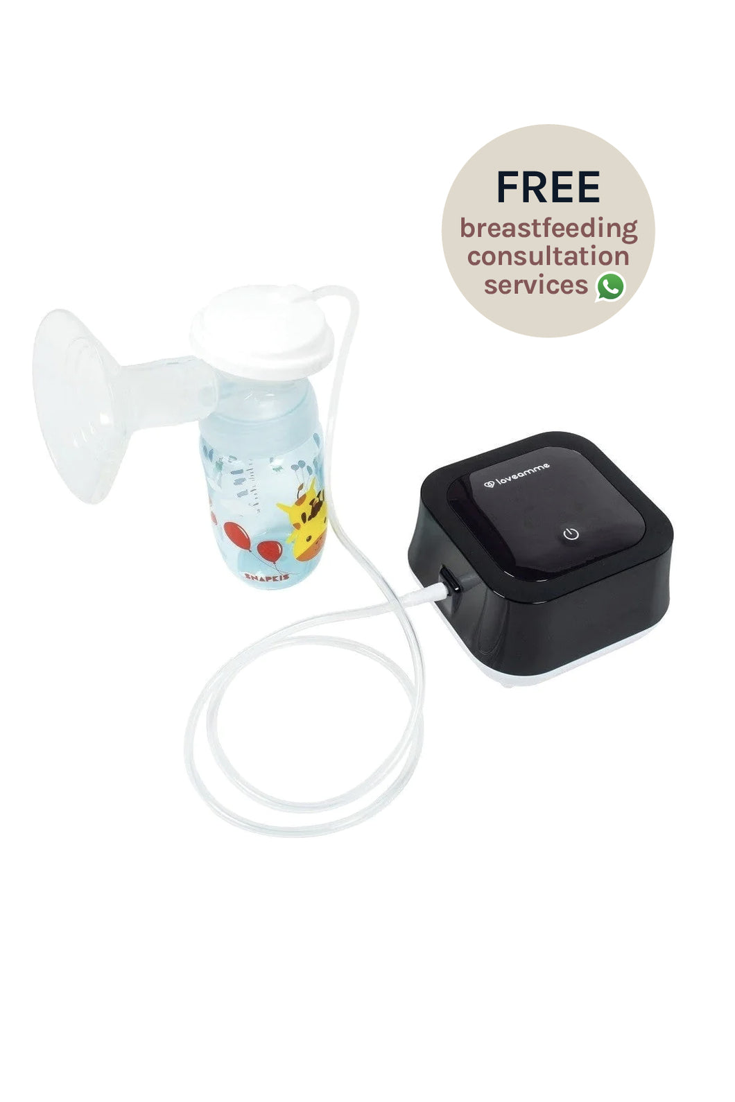 LoveAmme TailorMade Pro Double Breast Pump Complete Set