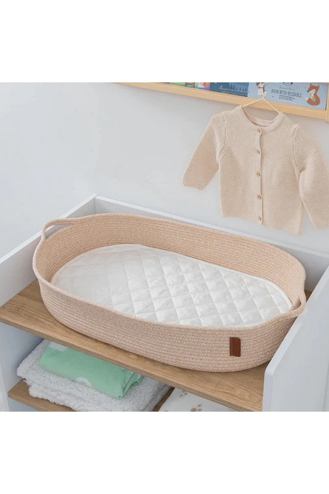 Clevamama Changing Basket & Quilted Mat