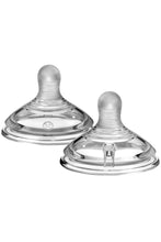 
                        
                          Load image into Gallery viewer, Tommee Tippee Natural start vary flow soft teat 2-Pk
                        
                      