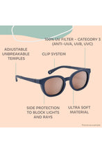 
                        
                          將圖片載入圖庫檢視器 Beaba Sunglasses 2-4Y Bright Blue
                        
                      