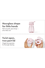 
                        
                          Load image into Gallery viewer, OXO Tot Adventure Water Bottle Blossom - Online Exclusive
                        
                      