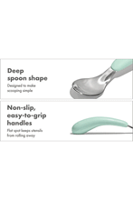 
                        
                          Load image into Gallery viewer, OXO Tot On-The-Go Fork And Spoon Set Opal - Online Exclusive
                        
                      