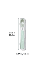 
                        
                          Load image into Gallery viewer, OXO Tot On-The-Go Feeding Spoon Opal - Online Exclusive
                        
                      