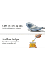 
                        
                          Load image into Gallery viewer, OXO Tot On-The-Go Feeding Spoon Dusk - Online Exclusive
                        
                      
