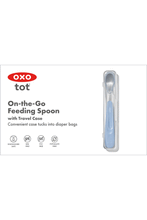 
                        
                          Load image into Gallery viewer, OXO Tot On-The-Go Feeding Spoon Dusk - Online Exclusive
                        
                      