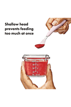 
                        
                          Load image into Gallery viewer, OXO Tot On-The-Go Feeding Spoon Blossom - Online Exclusive
                        
                      
