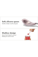 
                        
                          Load image into Gallery viewer, OXO Tot On-The-Go Feeding Spoon Blossom - Online Exclusive
                        
                      
