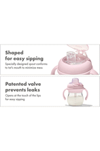 
                        
                          Load image into Gallery viewer, OXO Tot Soft Spout Sippy Cup With Removable Handles Blossom - Online Exclusive
                        
                      