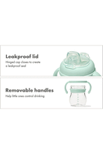 
                        
                          Load image into Gallery viewer, OXO Tot Soft Spout Sippy Cup With Removable Handles Opal - Online Exclusive
                        
                      