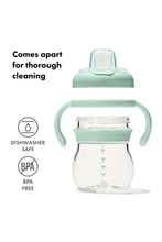 
                        
                          Load image into Gallery viewer, OXO Tot Soft Spout Sippy Cup With Removable Handles Opal - Online Exclusive
                        
                      