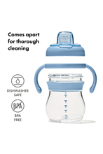 
                        
                          Load image into Gallery viewer, OXO Tot Soft Spout Sippy Cup With Removable Handles Dusk - Online Exclusive
                        
                      
