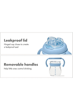 
                        
                          Load image into Gallery viewer, OXO Tot Soft Spout Sippy Cup With Removable Handles Dusk - Online Exclusive
                        
                      
