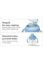 
                        
                          Load image into Gallery viewer, OXO Tot Soft Spout Sippy Cup With Removable Handles Dusk - Online Exclusive
                        
                      