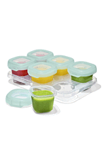
                        
                          Load image into Gallery viewer, OXO Tot Baby Blocks Freezer Storage Containers 60ML Opal - Online Exclusive
                        
                      