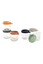 
                        
                          Load image into Gallery viewer, Beaba Set of 6 Glass Portion Jar 250ml
                        
                      