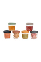 
                        
                          Load image into Gallery viewer, Beaba Set of 6 Glass Portion Jar 250ml
                        
                      