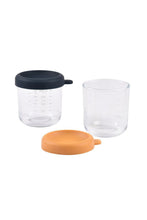 
                        
                          Load image into Gallery viewer, Beaba Glass containers 250 ml Midnight
                        
                      
