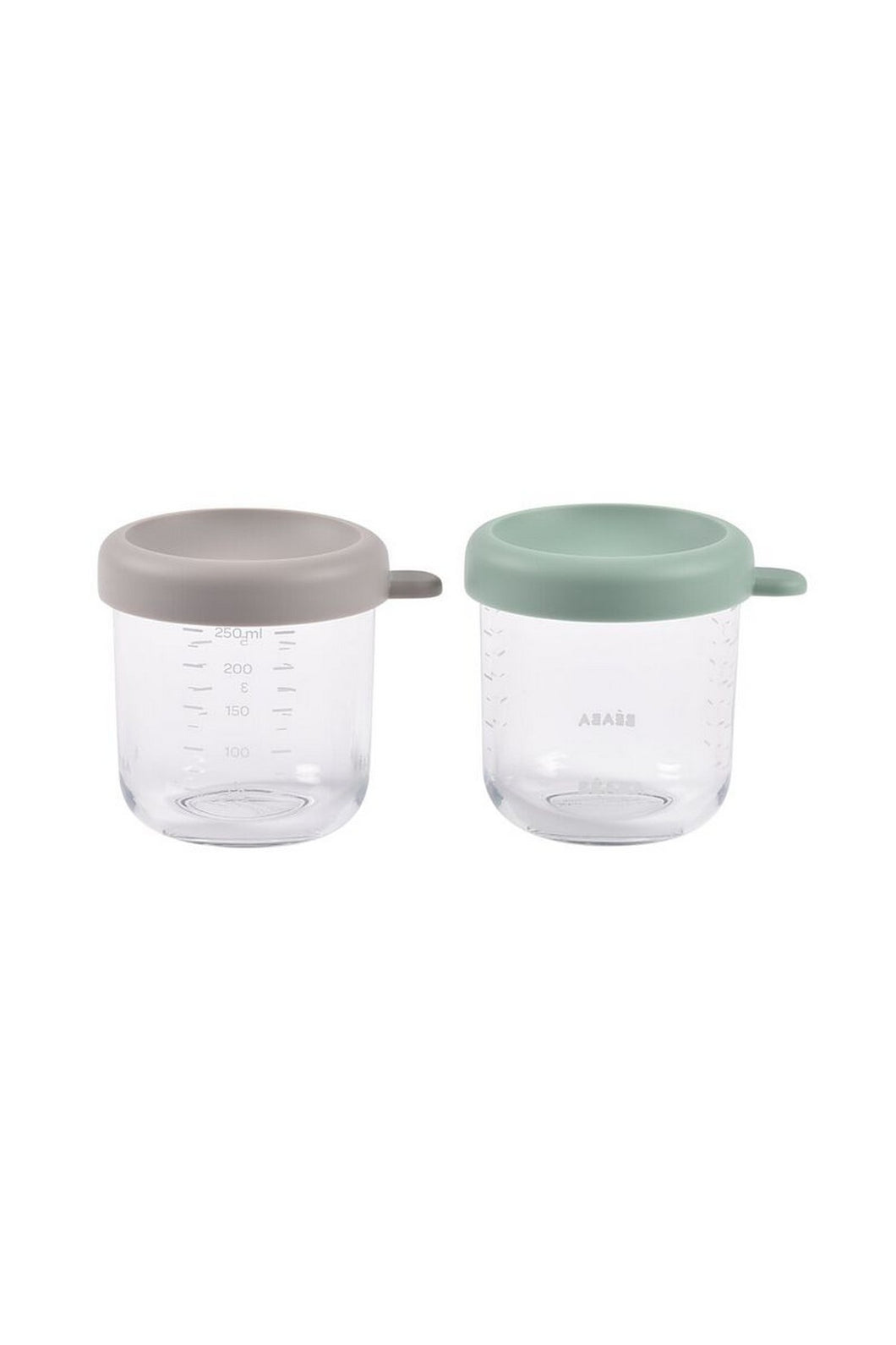Beaba Glass containers 250 ml Sage