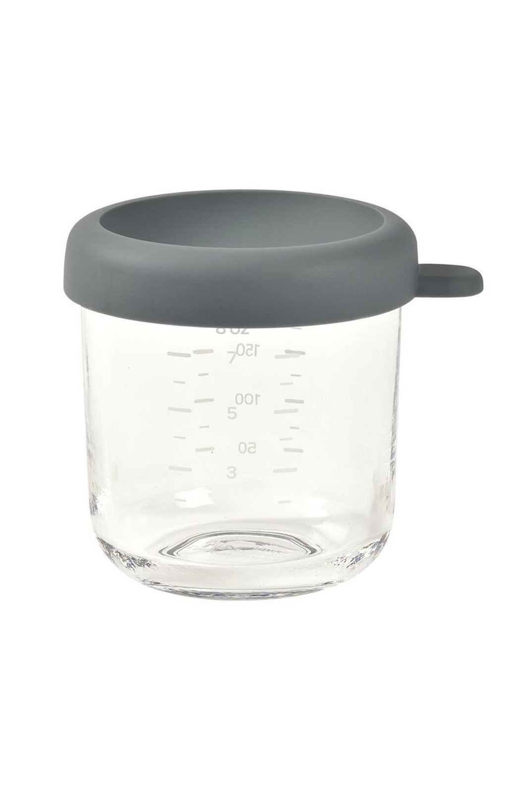 Beaba 250 ml glass portion Grey Miner