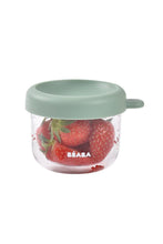 
                        
                          Load image into Gallery viewer, Beaba 150ml glass portion jar Sage Green
                        
                      