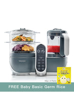 
                        
                          Load image into Gallery viewer, Babymoov Nutribaby 6-In-1 Multi-Purpose Baby Food Processor Industrial Grey - Online Exclusive
                        
                      