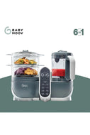 Babymoov Nutribaby 6-In-1 Multi-Purpose Baby Food Processor Industrial Grey - Online Exclusive