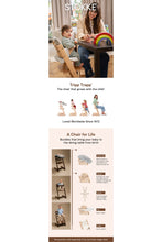 
                        
                          Load image into Gallery viewer, Stokke Tripp Trapp Chair - Beech (FREE GIFT)
                        
                      