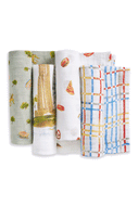 Aden + Anais Essentials Cotton Muslin Swaddles New York City - 4 Pack