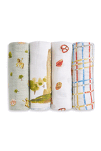 
                        
                          將圖片載入圖庫檢視器 Aden + Anais Essentials Cotton Muslin Swaddles New York City - 4 Pack
                        
                      