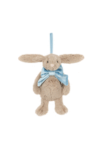 
                        
                          Load image into Gallery viewer, Jellycat Bashful Beige Bunny Decoration
                        
                      