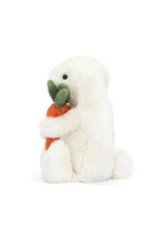 
                        
                          Load image into Gallery viewer, Jellycat Bashful Bunny With Carrot
                        
                      