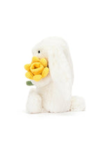 
                        
                          Load image into Gallery viewer, Jellycat Bashful Bunny With Daffodil
                        
                      