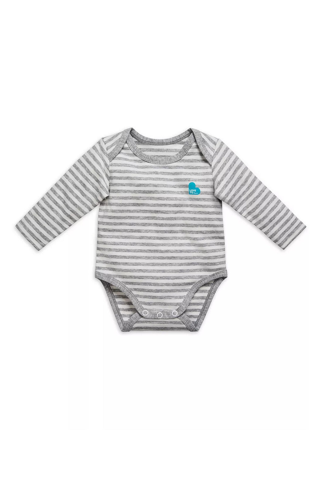 Love To Dream Long Sleeve Bodysuit Stripe