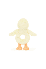 
                        
                          Load image into Gallery viewer, Jellycat Bashful Duckling Ring Rattle
                        
                      