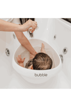 
                        
                          Load image into Gallery viewer, Bubble Cuddle Bath With Newborn Support Insert White - Online Exclusive
                        
                      