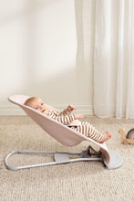 
                        
                          Load image into Gallery viewer, Babybjorn Bouncer Bliss Woven Mélange (Light Pink) side
                        
                      