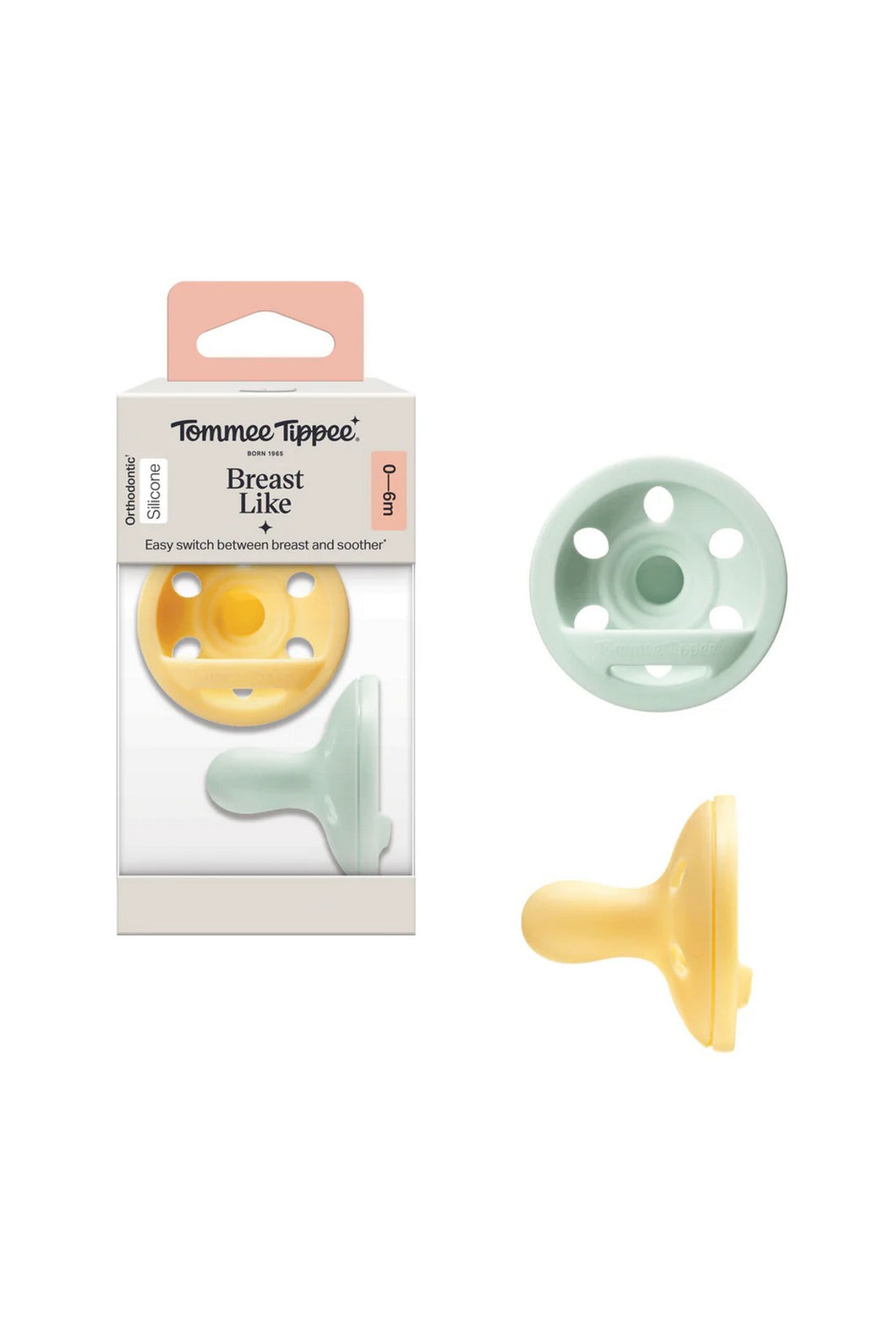 Tommee Tippee CTN 0-6M Breast - Like Soother