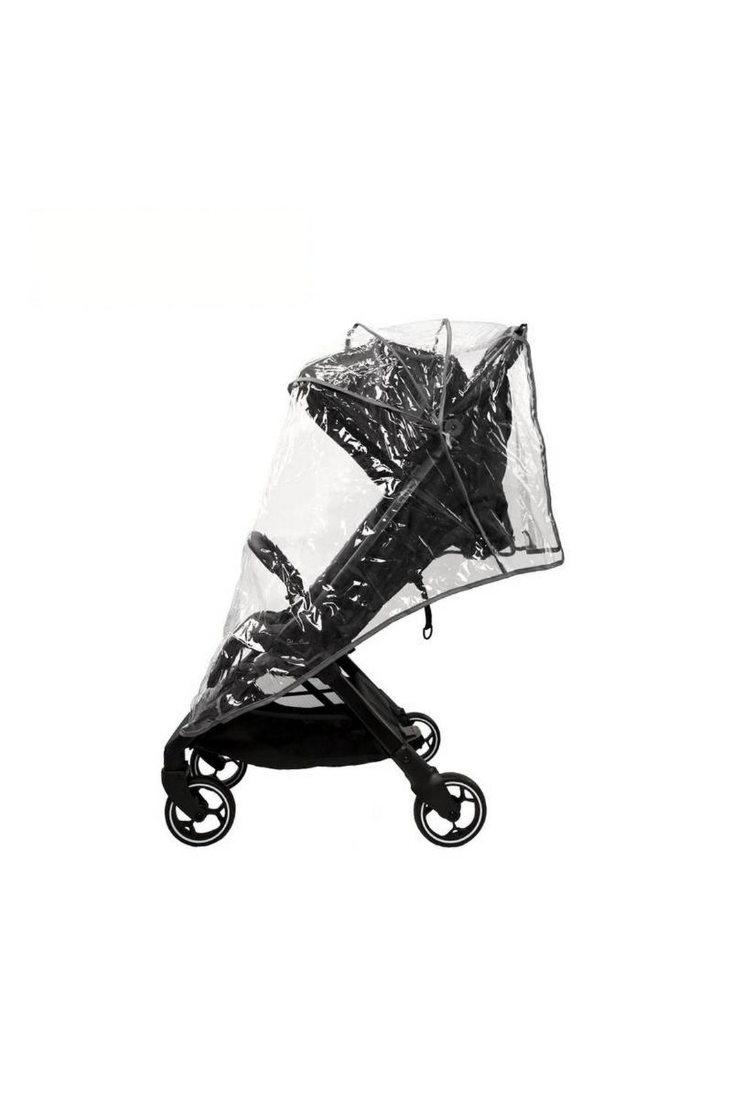 Silver Cross Clic Stroller Raincover Black - Online Exclusive