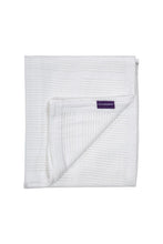 
                        
                          Load image into Gallery viewer, Clevamama 100% Cotton Cellular Baby Blanket 80X100 White
                        
                      