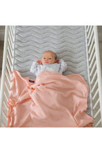
                        
                          Load image into Gallery viewer, Clevamama Waffle Weave Cotton Baby Blanket 120X140 Coral
                        
                      