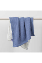 
                        
                          Load image into Gallery viewer, Clevamama Luxe Sherpa Baby Blanket Blue
                        
                      