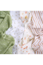 
                        
                          Load image into Gallery viewer, Aden + Anais Essential Swaddles Sage Woodland 4 Pack
                        
                      