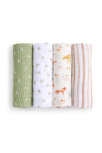 
                        
                          Load image into Gallery viewer, Aden + Anais Essential Swaddles Sage Woodland 4 Pack
                        
                      