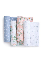 
                        
                          Load image into Gallery viewer, Aden + Anais Essential Swaddles Butterfly Garden  4 Pack
                        
                      