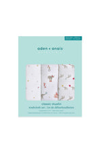 
                        
                          將圖片載入圖庫檢視器 Aden + Anais 經典純棉嬰兒洗面巾 - 大象馬戲團3 件裝
                        
                      