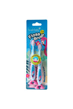 
                        
                          Load image into Gallery viewer, BrushBaby Flossbrush (3-6 Years) - 2 Pack (Random Style)
                        
                      